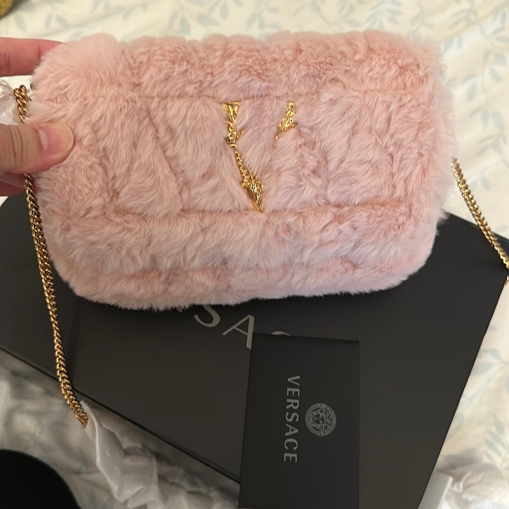 Versace Virtue Feather Bag